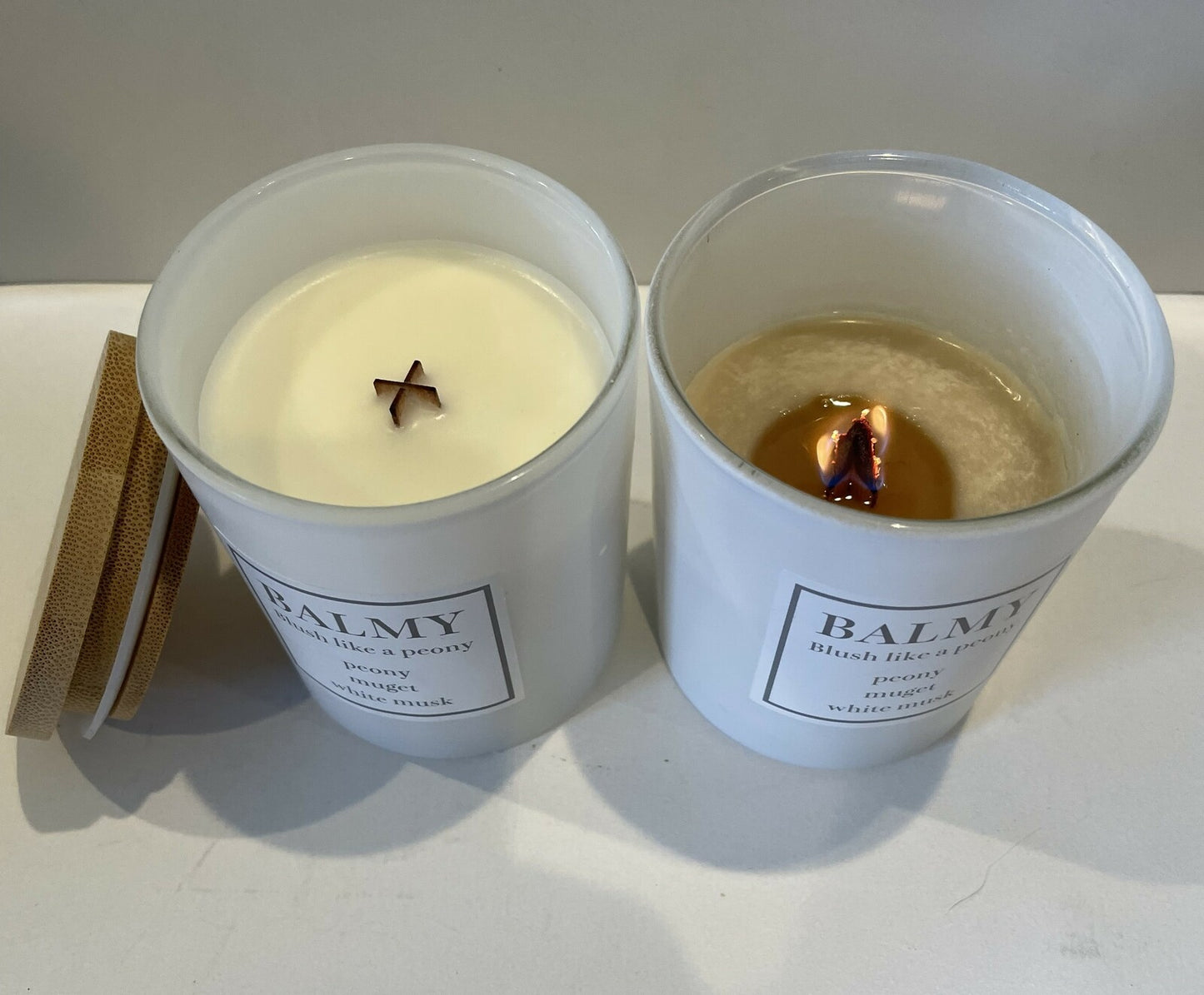 セルフケア BALMY キャンドル・ジンジャー / バイオレット / サンダルウッド