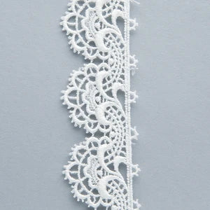 ケミカルレース ピーコック ホワイト