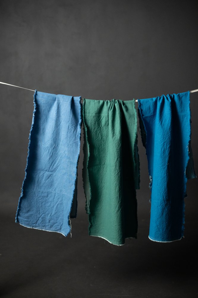 グリーンデニム|Merchant & Mills Jade Green 10oz Organic Denim|160cm幅
