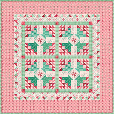 Lori Holt Berry Baskets Table Topper Kit / ベリーバスケットのテーブルランナー・キット