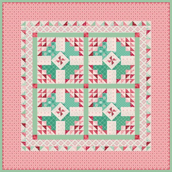Lori Holt Berry Baskets Table Topper Kit / ベリーバスケットのテーブルランナー・キット