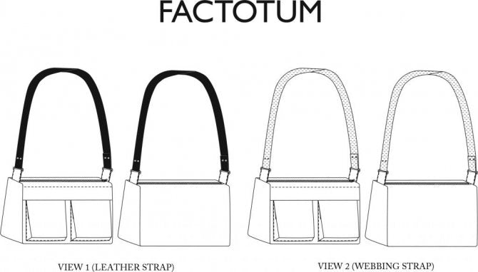 Merchant & Mills THE FACTOTUM PATTERN|ファクトタム ハンドバッグ パターン
