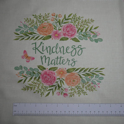 ハンドメイド用生地|Kindness パネル(1パネル60cm×110cm)綿100%