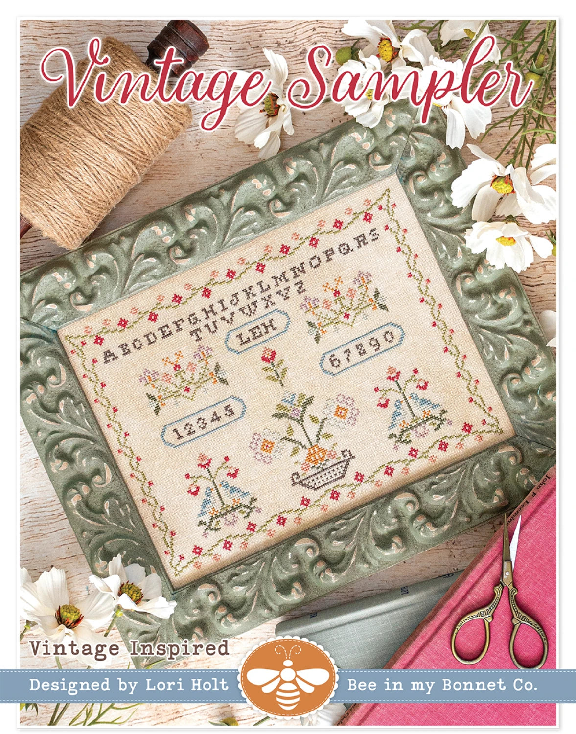 図案 LORI HOLT / Vintage Sampler – アムノス手芸 - atelier SHEEP