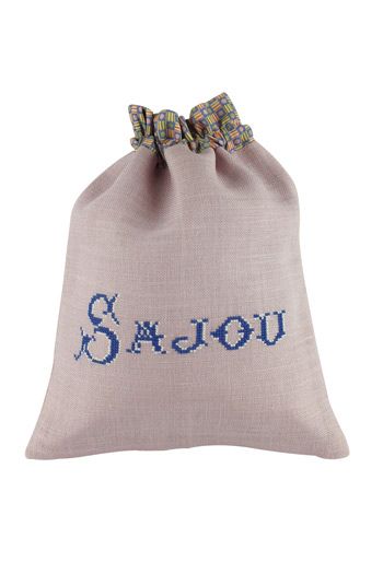 Sajou-cross-stitch-kit-bag-sewing-club クロス・ステッチ・巾着キット ソーイングクラブ