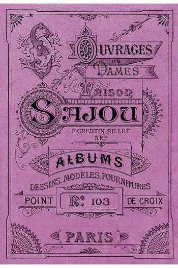 Sajou Albums Mauve no.103