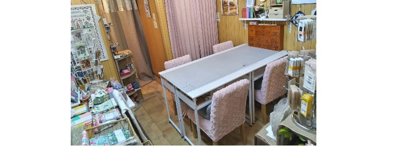 店内の一角でレッスンを開講します ご参加お待ちしています♪