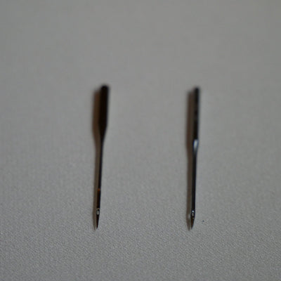 図-014 職業用ミシンと家庭用ミシンの針の交換方法