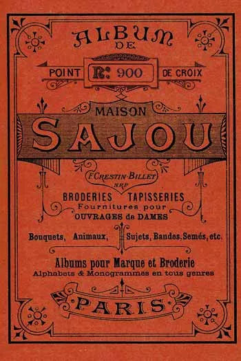 手芸 - SAJOU図案Album Red