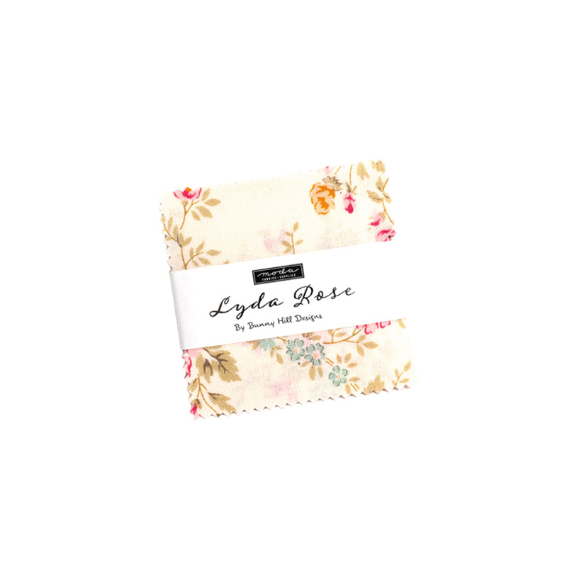 パッチワーク生地セット｜Lyda Rose 2.5インチスクエア（約6.4cm角）42枚
