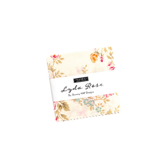 パッチワーク生地セット｜Lyda Rose 2.5インチスクエア（約6.4cm角）42枚