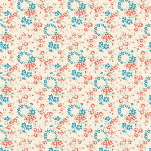 ハンドメイド用生地|Liberty Palace Gardens Petal Crown C 反物(13.7m×110cm)綿100%