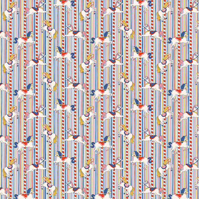 ハンドメイド用生地｜Liberty Summer Fair Emolly Carousel A 反物（13.7m×110cm）綿100%