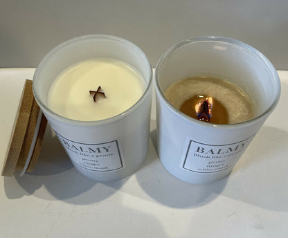 セルフケア BALMY キャンドル・ピオニー / ミュゲ / ホワイトムスク
