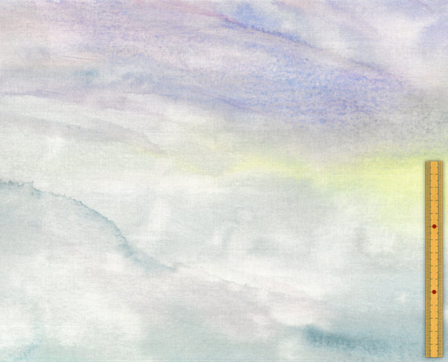 ハンドメイド用生地｜Soulstice 水彩画反物（9.3m×110cm）綿100%