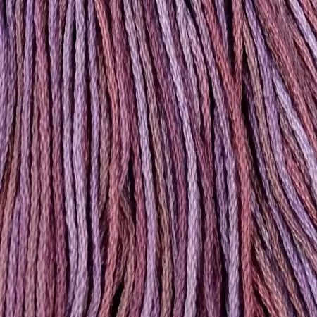 Valdani 段染め6本撚りコットン刺しゅう糸 10yd｜P10 Antique Violet | バイオレット