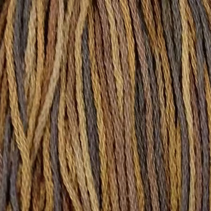 Valdani 段染め6本撚りコットン刺しゅう糸 10yd｜P9 Bronze | ブロンズ