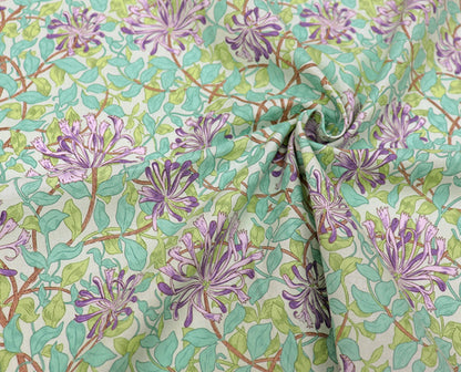 ベスト・オブ・モリス コットン100%の生地 ハニーサックル