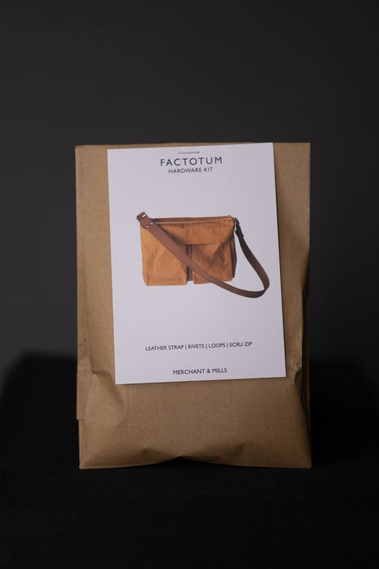 Merchant & Mills FACTOTUM HARDWARE KIT - NICKEL｜ファクトタム用金具・レザーキット