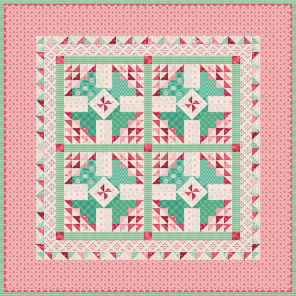 Lori Holt Berry Baskets Table Topper Kit / ベリーバスケットのテーブルランナー・キット