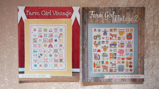 4月【SLOW STITCH  SET】特集記事セット Lori Holt / Farm Girl Vintage洋書セット