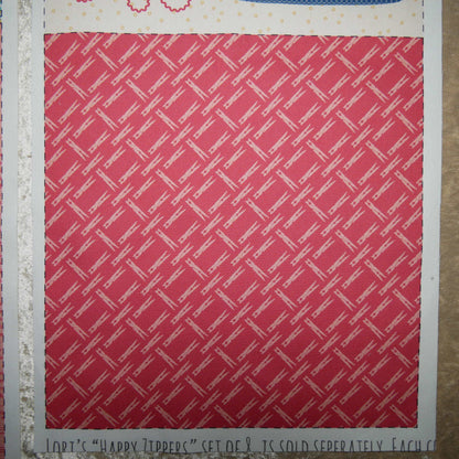 4月【SLOW STITCH  SET】Lori Holt / Zippy Bags 4 プロジェクト・バッグセットA