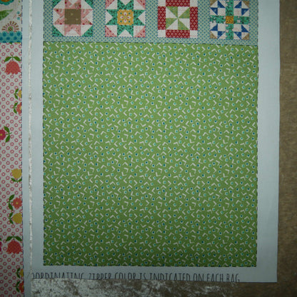 4月【SLOW STITCH  SET】Lori Holt / Zippy Bags 4 プロジェクト・バッグセットB