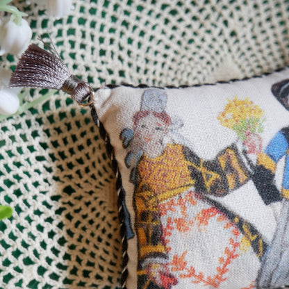 4月の手芸教室ご予約【 Stitch Along with Sajou!】黒のイニシャル・ピンクッション