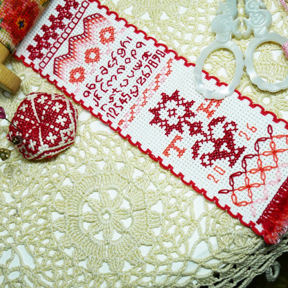 ワークショップ：クロス・ステッチで作るかわいいミニチュア・サンプラー｜5月2日（土）