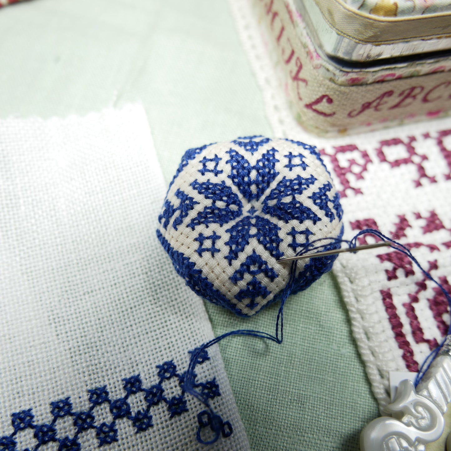 手芸教室ご予約【クロス・ステッチ ビギナー教室】