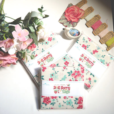 パッチワーク生地セット｜Berry & Sage 5インチスクエア（約12.7cm角）42枚 Lori Holt