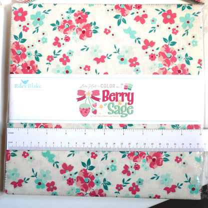 パッチワーク生地セット｜Berry & Sage 10インチスクエア（約25.4cm角）42枚 Lori Holt