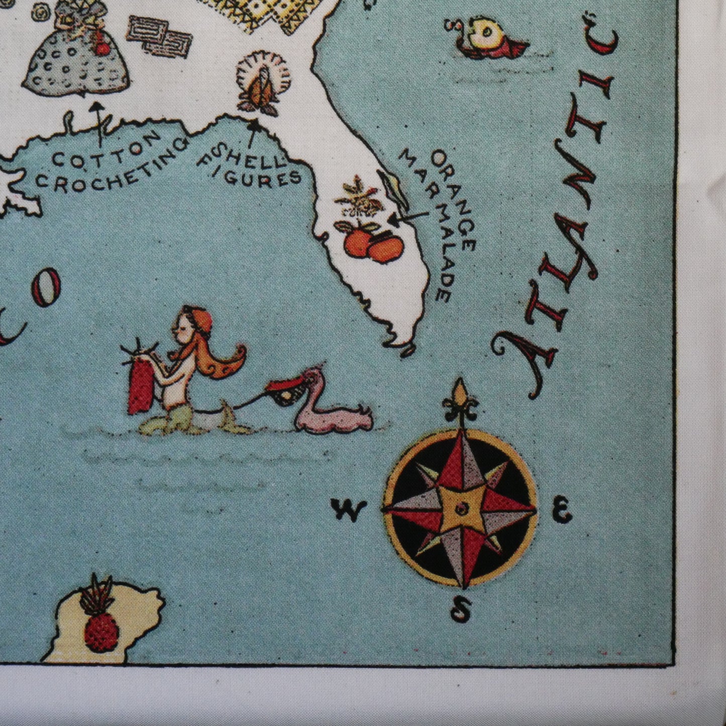 パネル生地｜Sew America Pillow Panel 23½インチ×43½インチ（約60cm×110cm）綿100%