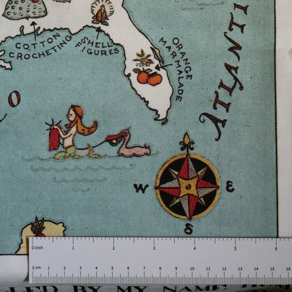 パネル生地｜Sew America Pillow Panel 23½インチ×43½インチ（約60cm×110cm）綿100%