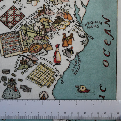 パネル生地｜Sew America Pillow Panel 23½インチ×43½インチ（約60cm×110cm）綿100%