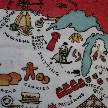 パネル生地｜Sew America Pillow Panel 23½インチ×43½インチ（約60cm×110cm）綿100%