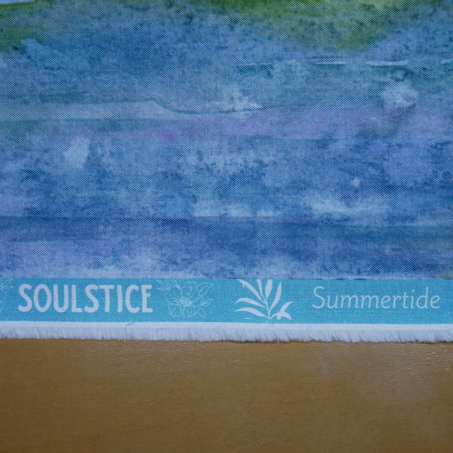 ハンドメイド用生地｜Soulstice 水彩画反物（9.3m×110cm）綿100%