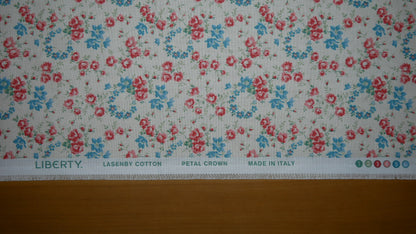 ハンドメイド用生地｜Liberty Palace Gardens Petal Crown C 反物（13.7m×110cm）綿100%