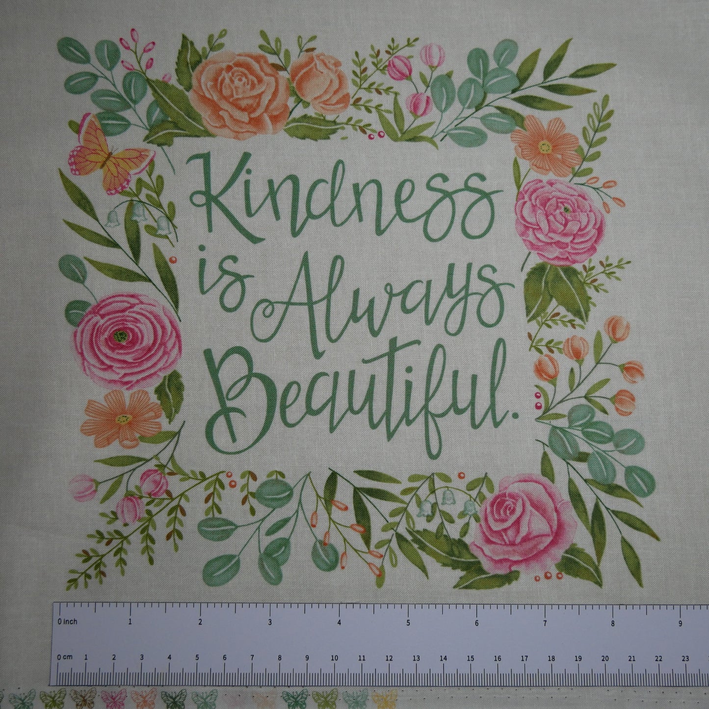ハンドメイド用生地｜Kindness パネル（1パネル60cm×110cm）綿100%