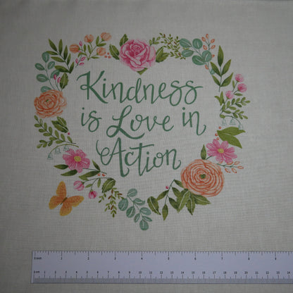 ハンドメイド用生地｜Kindness パネル（1パネル60cm×110cm）綿100%