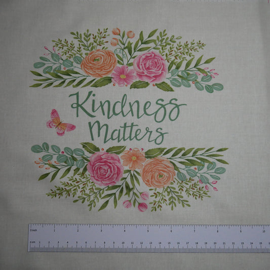 ハンドメイド用生地｜Kindness パネル（1パネル60cm×110cm）綿100%