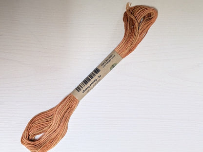 Valdani 段染め6本撚りコットン刺しゅう糸 10yd｜P6 Rusted Orange | オレンジ