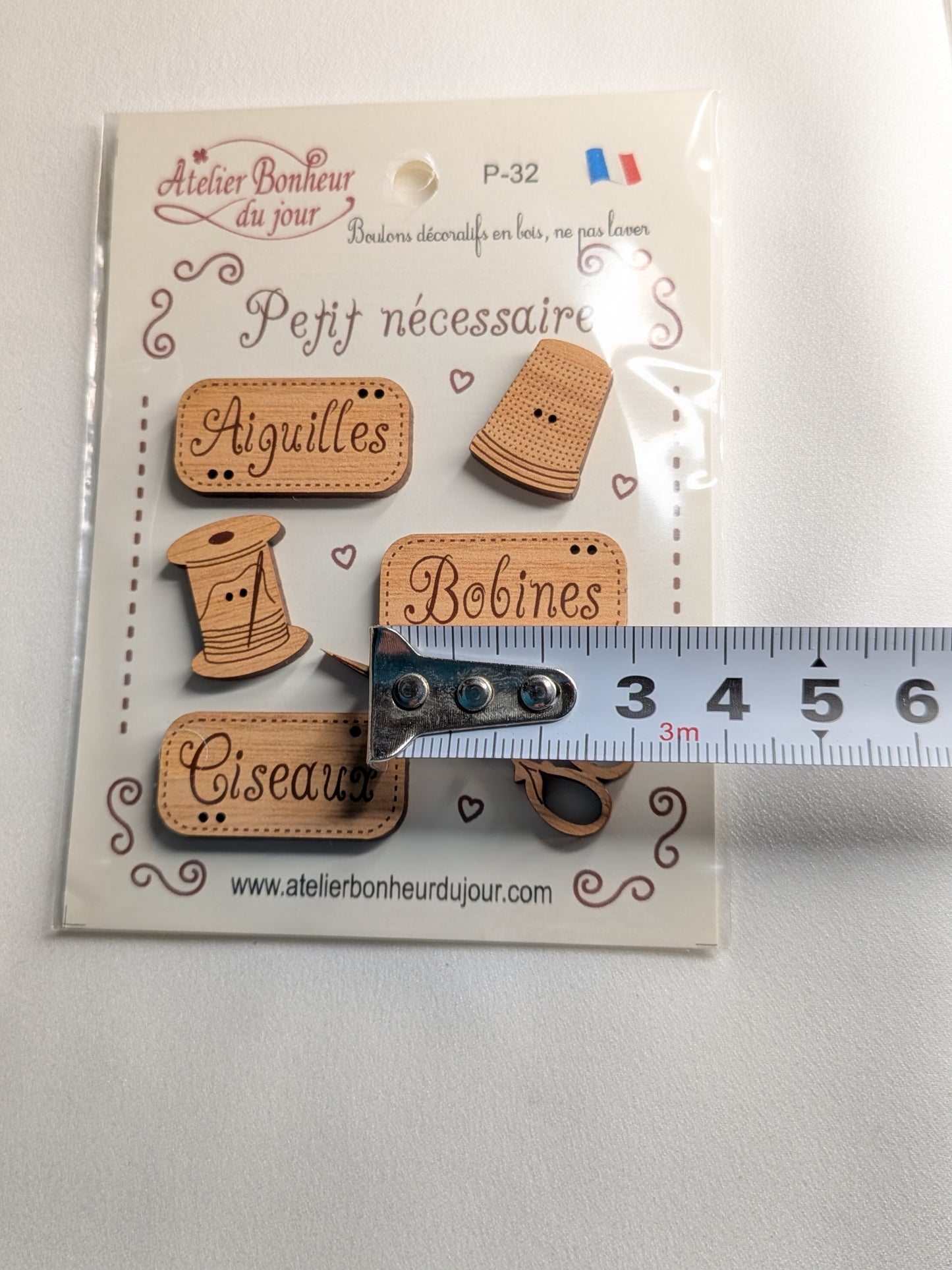 atelier-258 木製ボタンセット