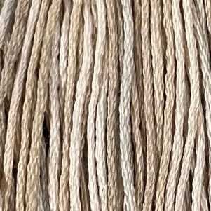 Valdani 段染め6本撚りコットン刺しゅう糸 10yd｜P4 Aged White Light | 白