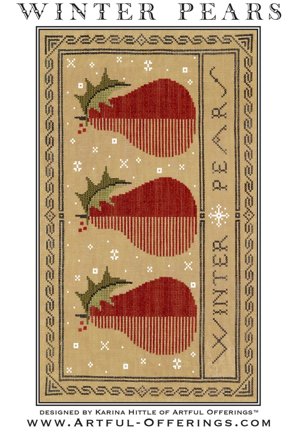 図案 ARTFUL OFFERINGS / Winter Pears