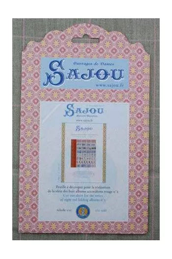 Sajou miniature haberdashery Sajou albums Red 2