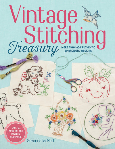 刺しゅう洋書【Vintage Stitching】ビンテージ・ステッチング