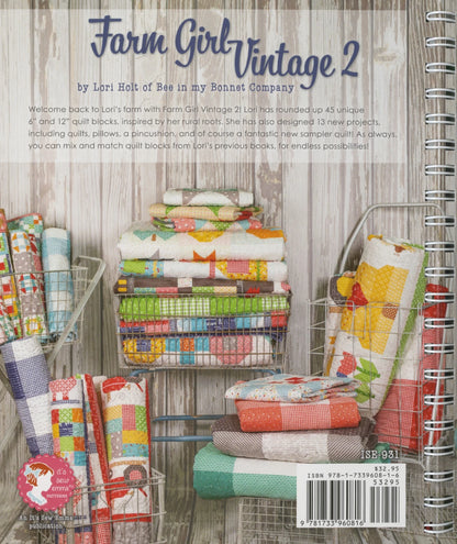 【取寄商品】キルト洋書【Farm Girl Vintage 2】ファームガール・ビンテージ2