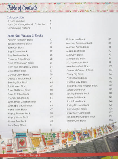 【取寄商品】キルト洋書【Farm Girl Vintage 2】ファームガール・ビンテージ2