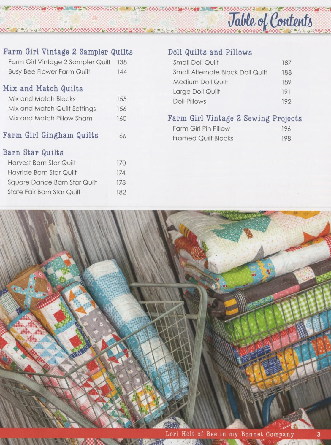 【取寄商品】キルト洋書【Farm Girl Vintage 2】ファームガール・ビンテージ2